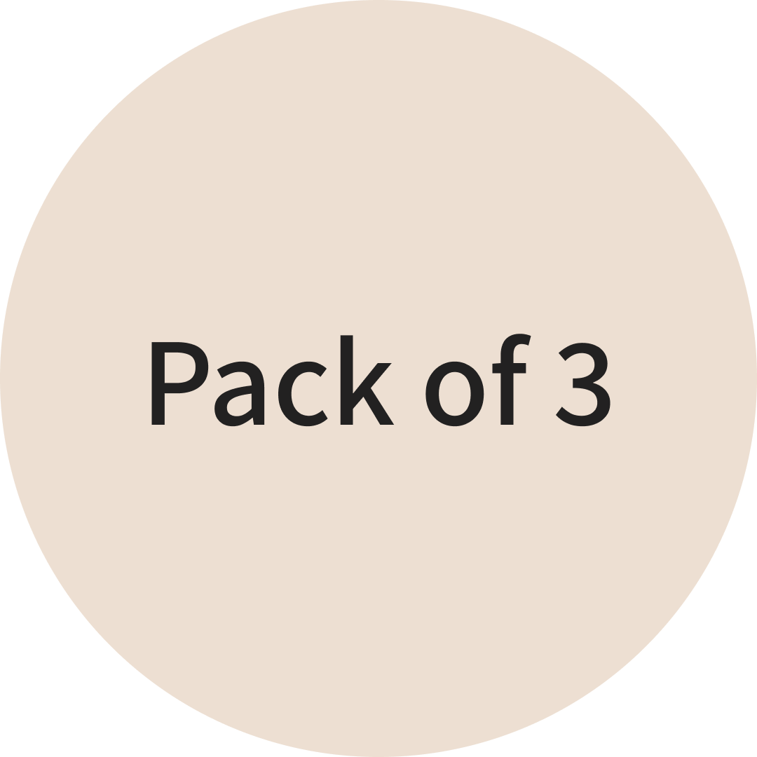 Pack of 3
