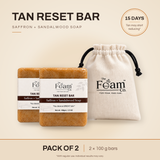 Tan Reset Bar | Saffron & Sandalwood Bathing Soap