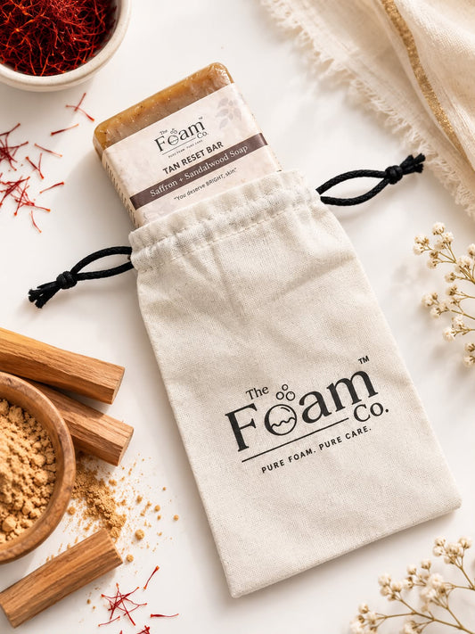 Tan Reset Bar | Saffron & Sandalwood Bathing Soap
